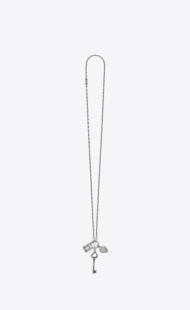 CHARMS pendentif triple charm secret en métal